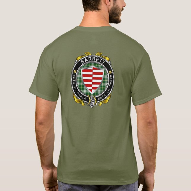 Camiseta Barrett Irish Shield T Shirt (Verso)
