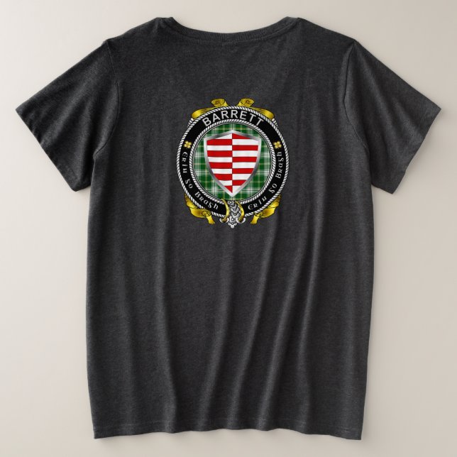 Camiseta Barrett Irish Shield Women (Verso do Design)