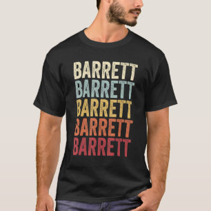 Camiseta Barrett Texas Barrett TX Retro Vintage Text