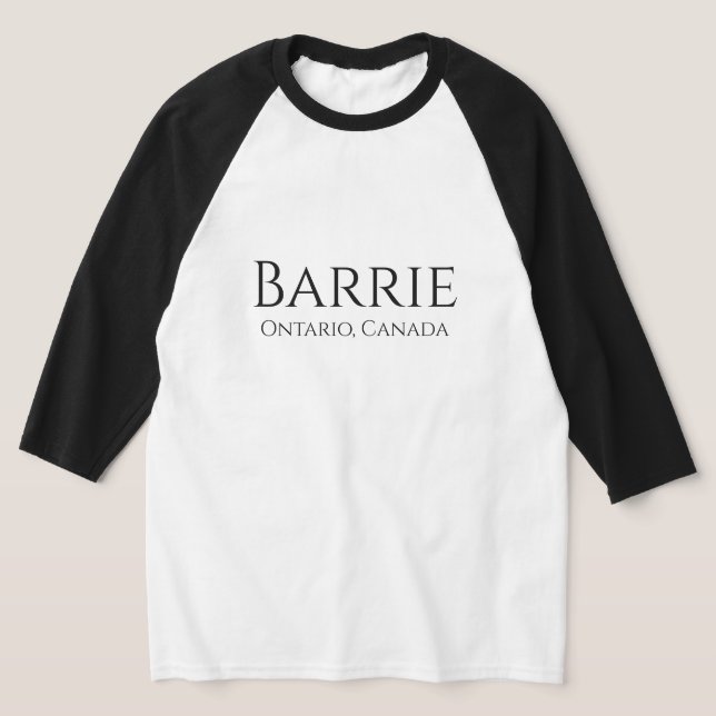 Camiseta Barrie, baseball Ontário (Postura )
