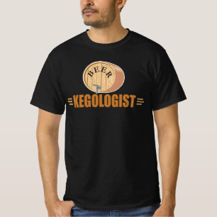 Camiseta Barril de Cerveja Humorístico para Kegologista