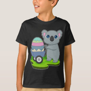 Camiseta Barril de Rodas de Ovos de Páscoa da Páscoa Koala