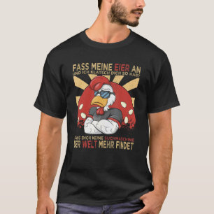 Camiseta Barril Meus Ovos no Galo com Óculos de Sol Vintage