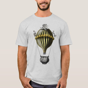 Camiseta Barroco Balão Negro Amarelo