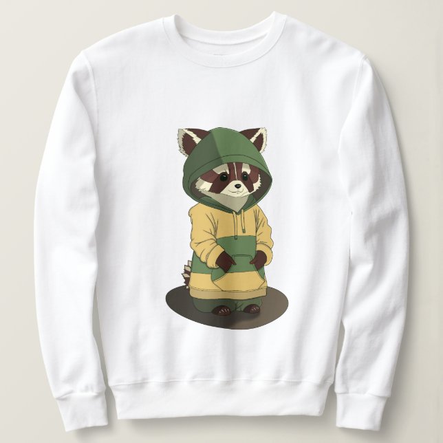 Camiseta Barron the Raccoon (Frente do Design)