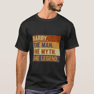 Camiseta Barry O Mito A Lenda Para Barry
