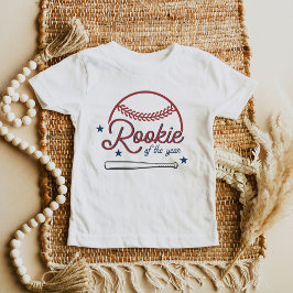 Camiseta BARRY Rookie do Ano de Aniversário do Baseball