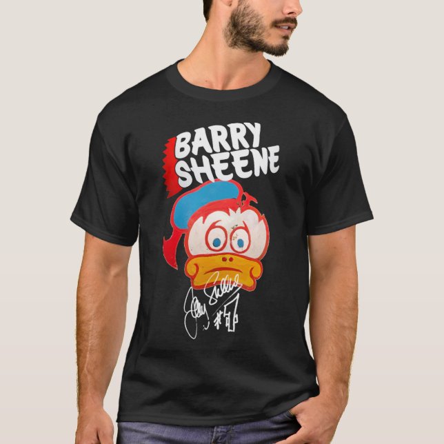 Camiseta Barry Sheene Duck Helmet Design T-ShirtBarry Sheen (Frente)