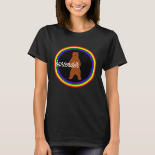 Camiseta Bartender Bartender - Urso do Orgulho
