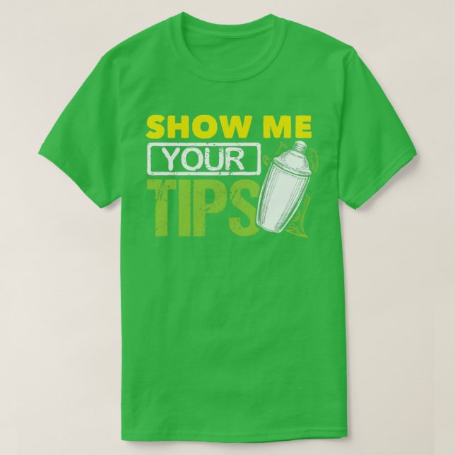 Camiseta Bartender Funny 11 (Frente do Design)