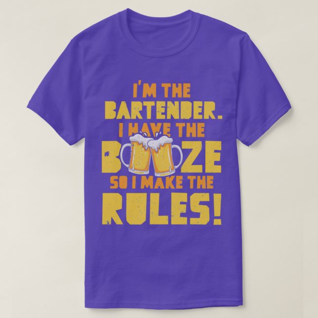 Camiseta Bartender Funny 20 (Frente do Design)