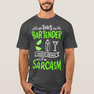 Camiseta Bartender Funny Bartender