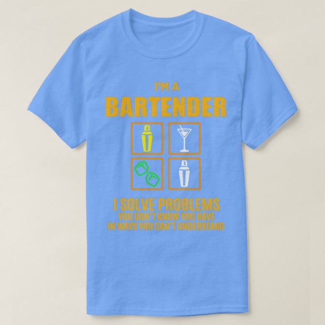Camiseta BARTENDER httpsgoogljKvZe6 (Frente do Design)
