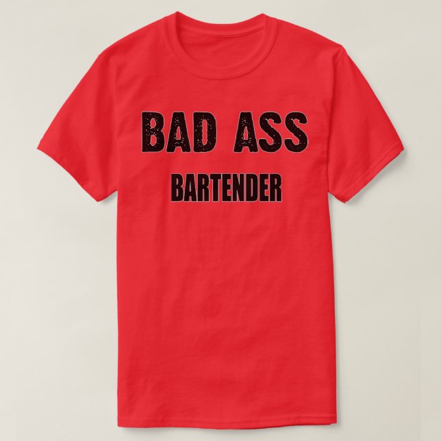 Camiseta Bartender Incrível Parece Aniversário Natal Engraç (Frente do Design)