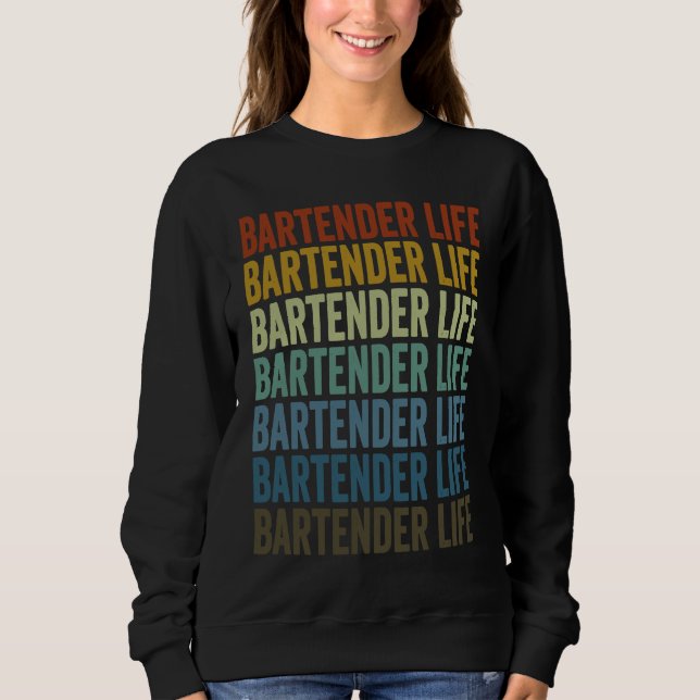 Camiseta Bartender Life Bartender Bartending (Frente)
