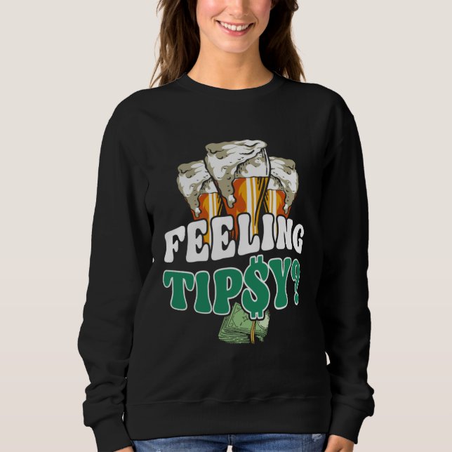 Camiseta Bartender Mixologist Feeling Tipsy (Frente)