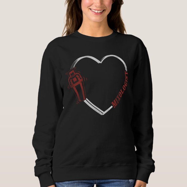 Camiseta Bartender Mixologist Heart Mixologist (Frente)