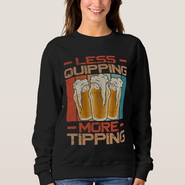Camiseta Bartender Mixologist Less Quipping More Tipping (Frente)