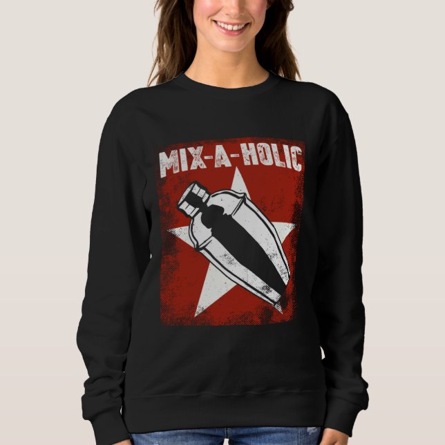 Camiseta Bartender Mixologist Mix A Holic (Frente)