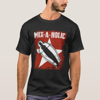 Camiseta Bartender Mixologist Mix A Holic