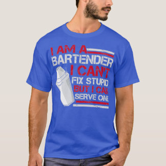 Camiseta Bartender Server Barman Mixer Barkeeper