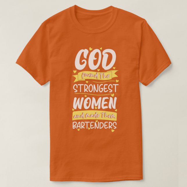 Camiseta Bartender Woman (Frente do Design)