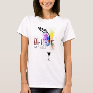 Camiseta Bartending é minha paixão