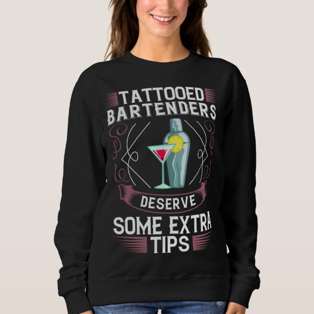Camiseta Bartending Shaker Mixing Cocktail Bartender (Frente)