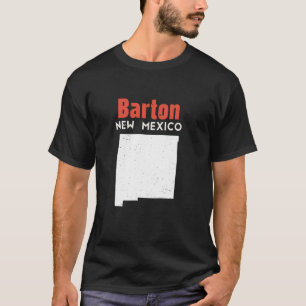 Camiseta Barton EUA State America Viagem Novo México Novo