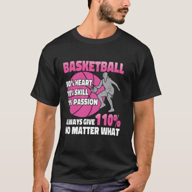 Camiseta Basball Basball 90 Heart 10 Skill 10 P (Frente)