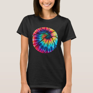 Camiseta Basball Tie Dye Rainbow Trippy Hippie Vintage