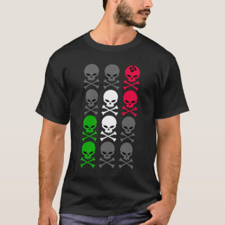 Camiseta basco skulls