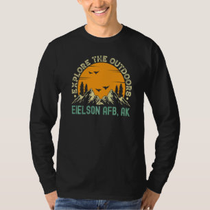 Camiseta Base Aérea de Eielson Alasca  Explore O Ar Livre