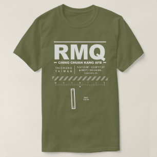 Camiseta Base da Força Aérea Ching Chuan Kang RMQ