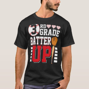 Camiseta Base de Bateria do 3º Grau de Volta à Escola