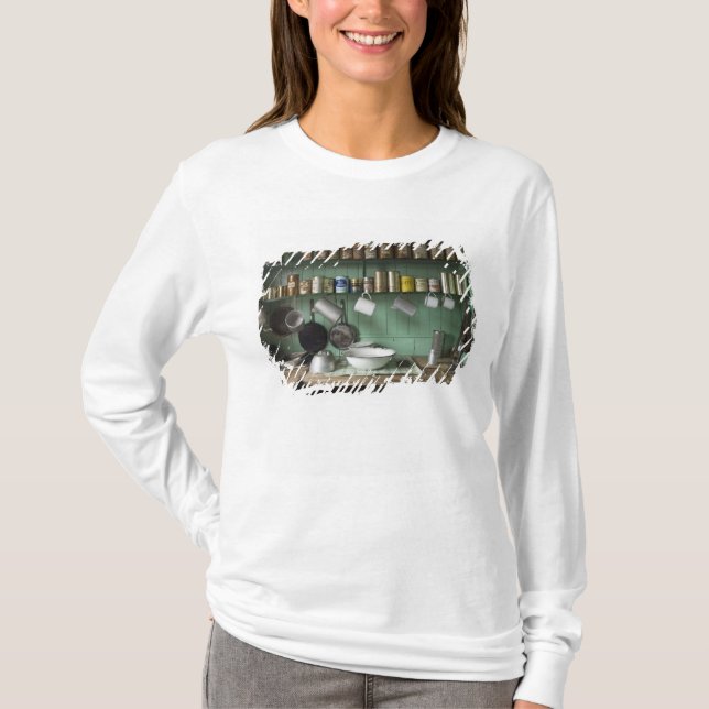 Camiseta base de Port Lockroy na Antártida (Frente)