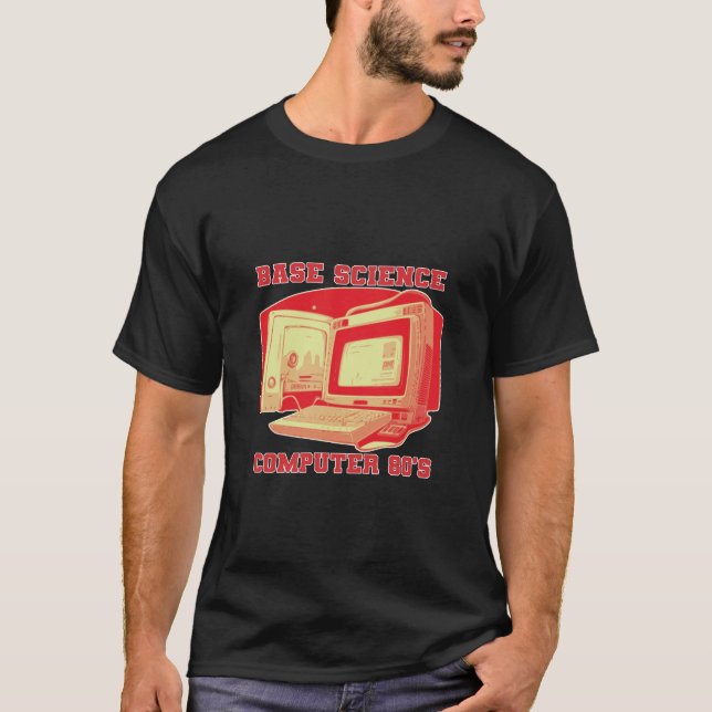 Camiseta Base Science Computer, 1980 (Frente)