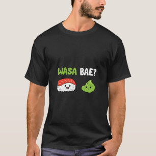 Camiseta Base Wasa da Comida Japonesa Sushi Wasabi