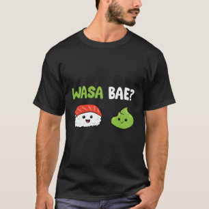 Camiseta Base Wasa da Comida Japonesa Sushi Wasabi
