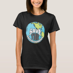 Camiseta Baseado em Plantas Para Salvar o Meio Ambiente e o