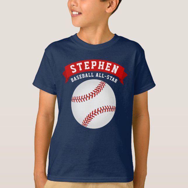 Camiseta Baseball All-Star (Frente)