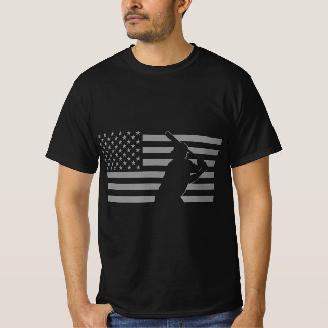 Camiseta Baseball Americano (Frente)