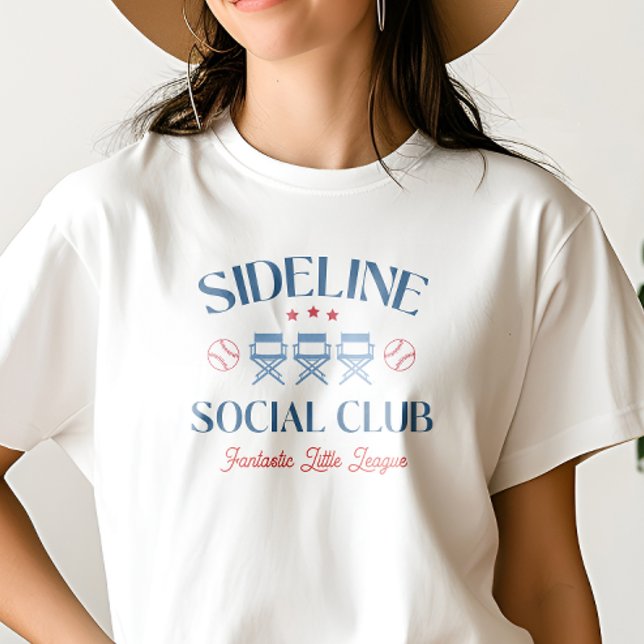 Camiseta Baseball Baseline Social Club com nome de liga (Criador carregado)