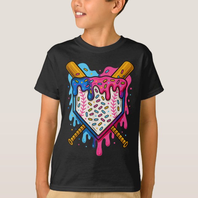 Camiseta Baseball Boys Sorvete Driball (Frente)