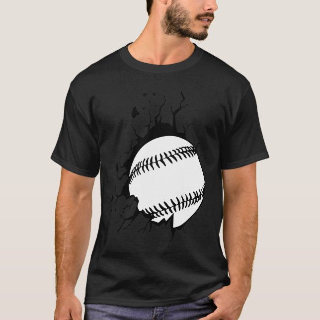 Camiseta Baseball breakthrough for baseball players (Frente)