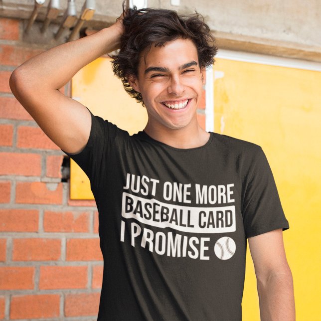 Camiseta Baseball Card Collector Engraçado Trading Dizendo (Criador carregado)
