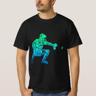 Camiseta Baseball Catcher Player Youth Men Kids Boys 