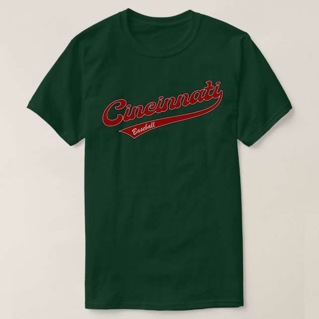 Camiseta Baseball Cincinnati (Frente do Design)