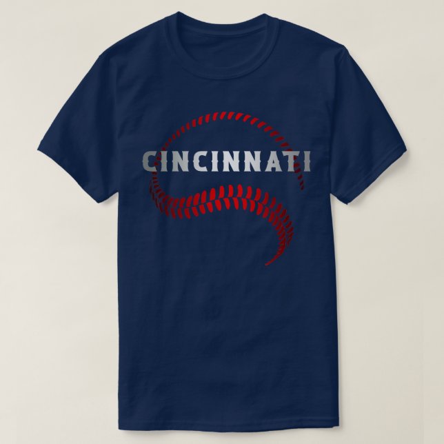 Camiseta Baseball Cincinnati (Frente do Design)