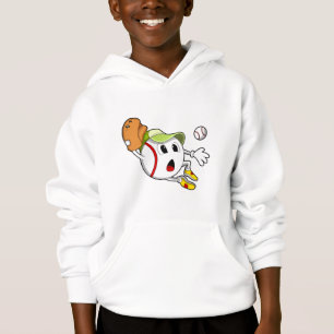 Camiseta Baseball com luva de beisebol e Boné